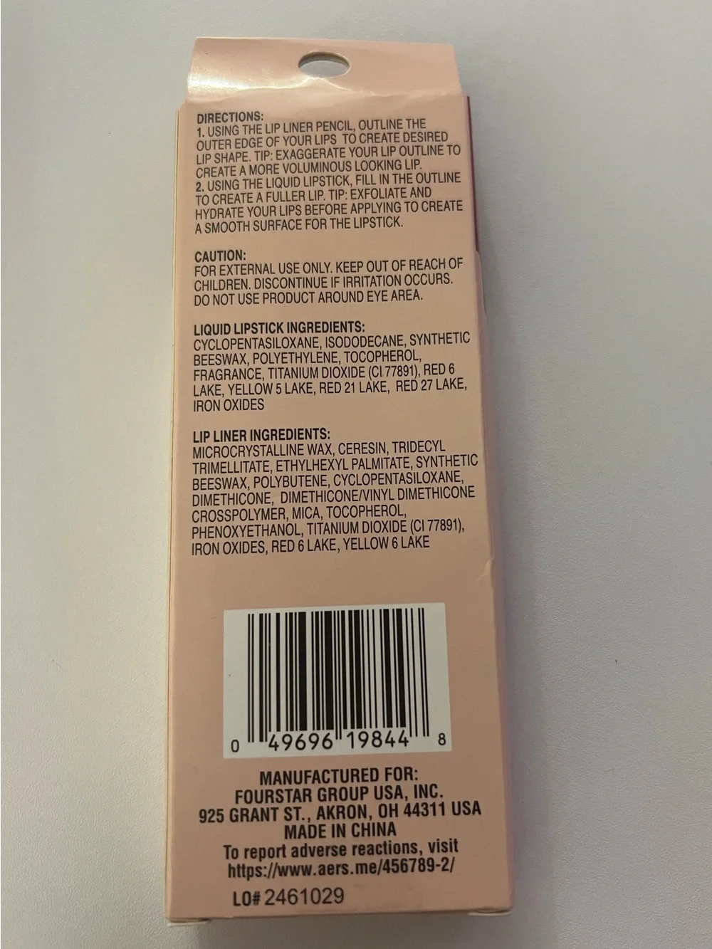 GIVVY TIME !! Lip Contour Kit — Glossy Liquid Lipstick & Lip Liner